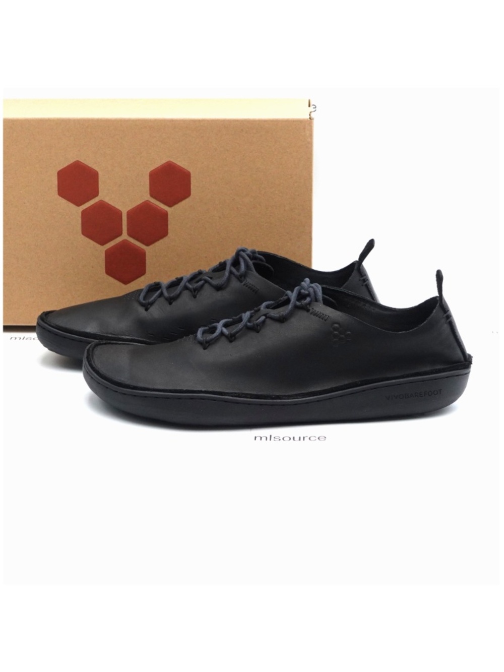 NEW Vivobarefoot Sensus Moc Men's Lace Up Leather Barefoot Shoes 309680-01